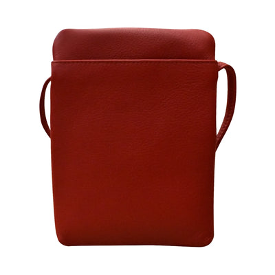 Triple Zip Crossbody Purse
