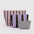 Baggu Candy Shop Stripes Go Pouch Set