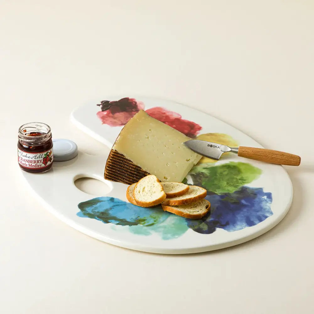 Artist Palette Cheese Tray