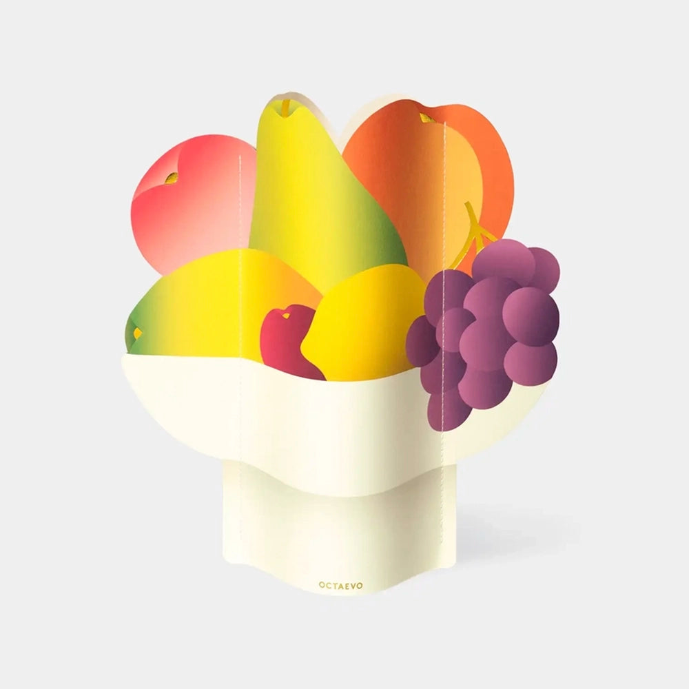 Paper Fruit Bowl Vase