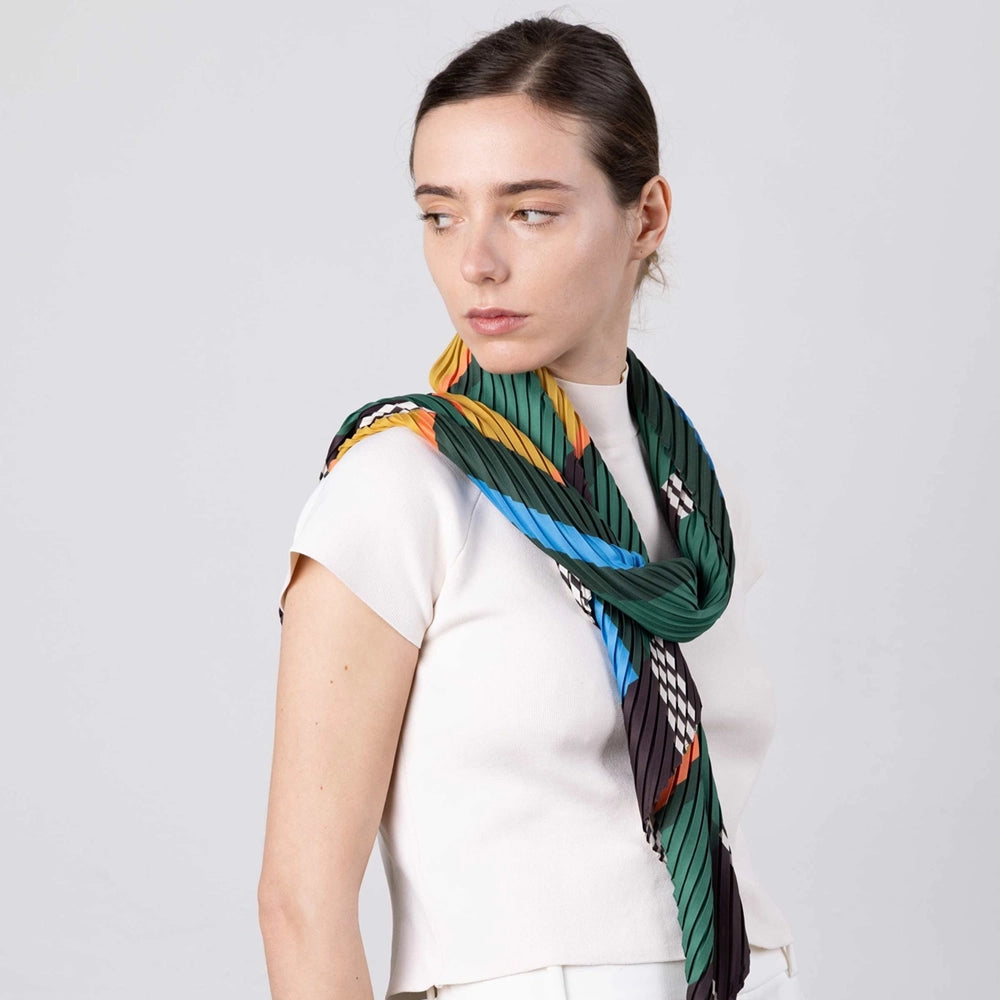 Selene Pleated Scarf