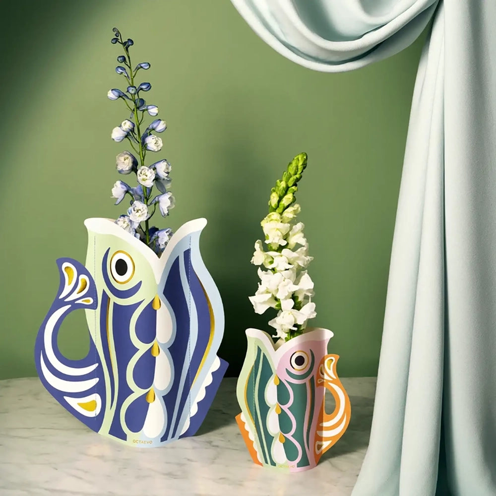 Paper Fish Vase - Mini