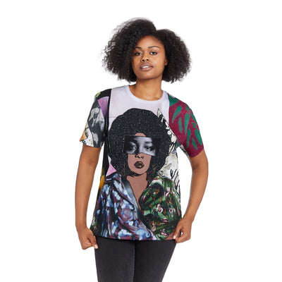 Mickalene Thomas Afro Goddess T-Shirt