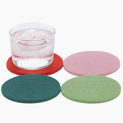 Bierfilzl Round Coasters - Set of 4