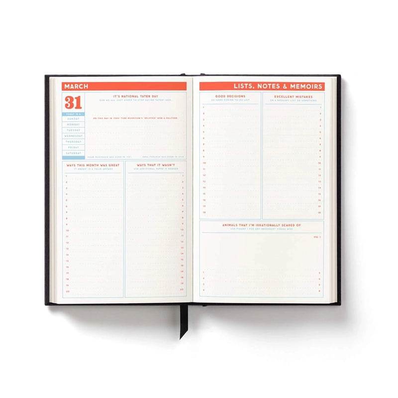 Hidden Agenda Daily Planner