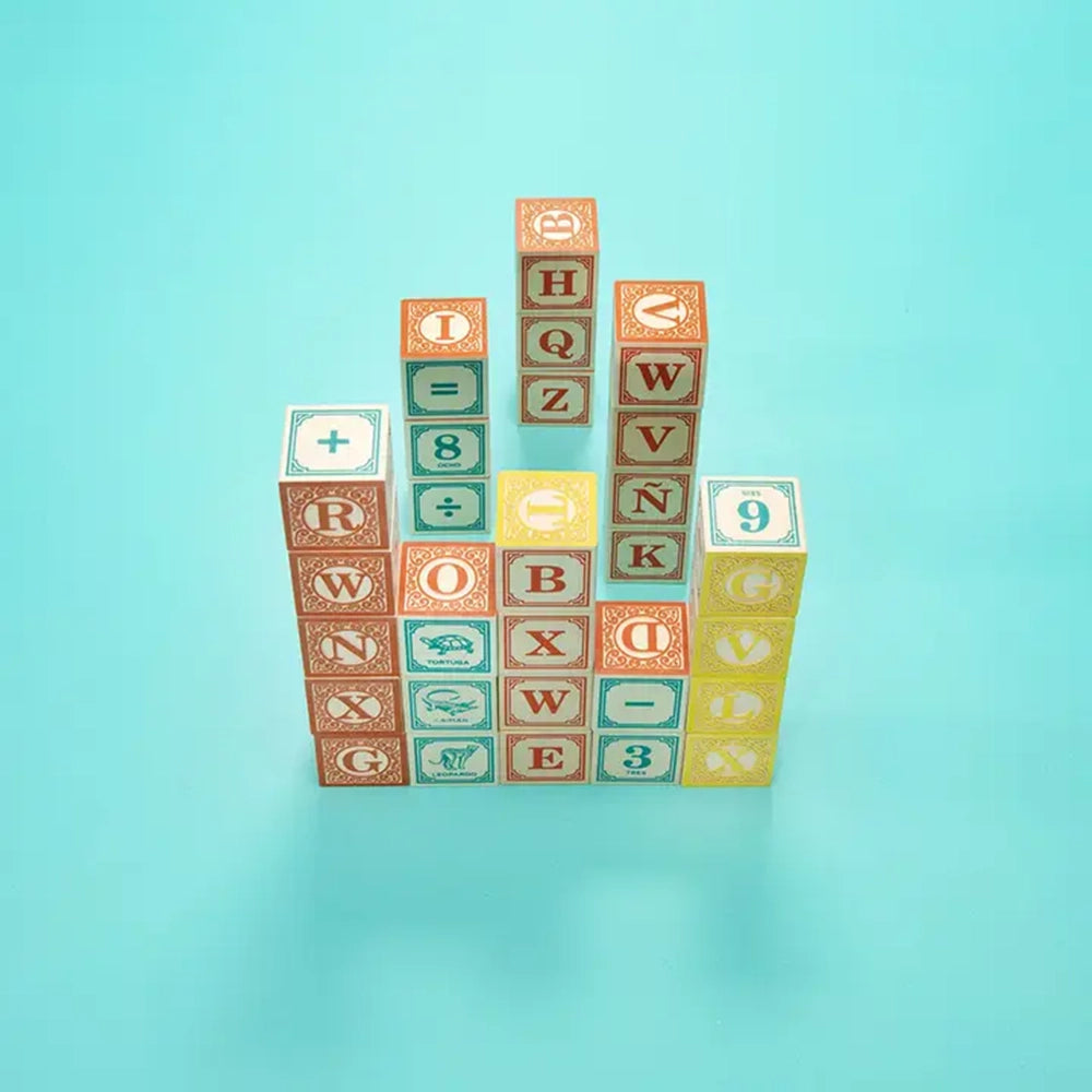 Spanish Wooden Block Toy