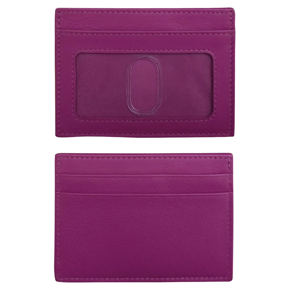 Simple Leather RFID Cardholder