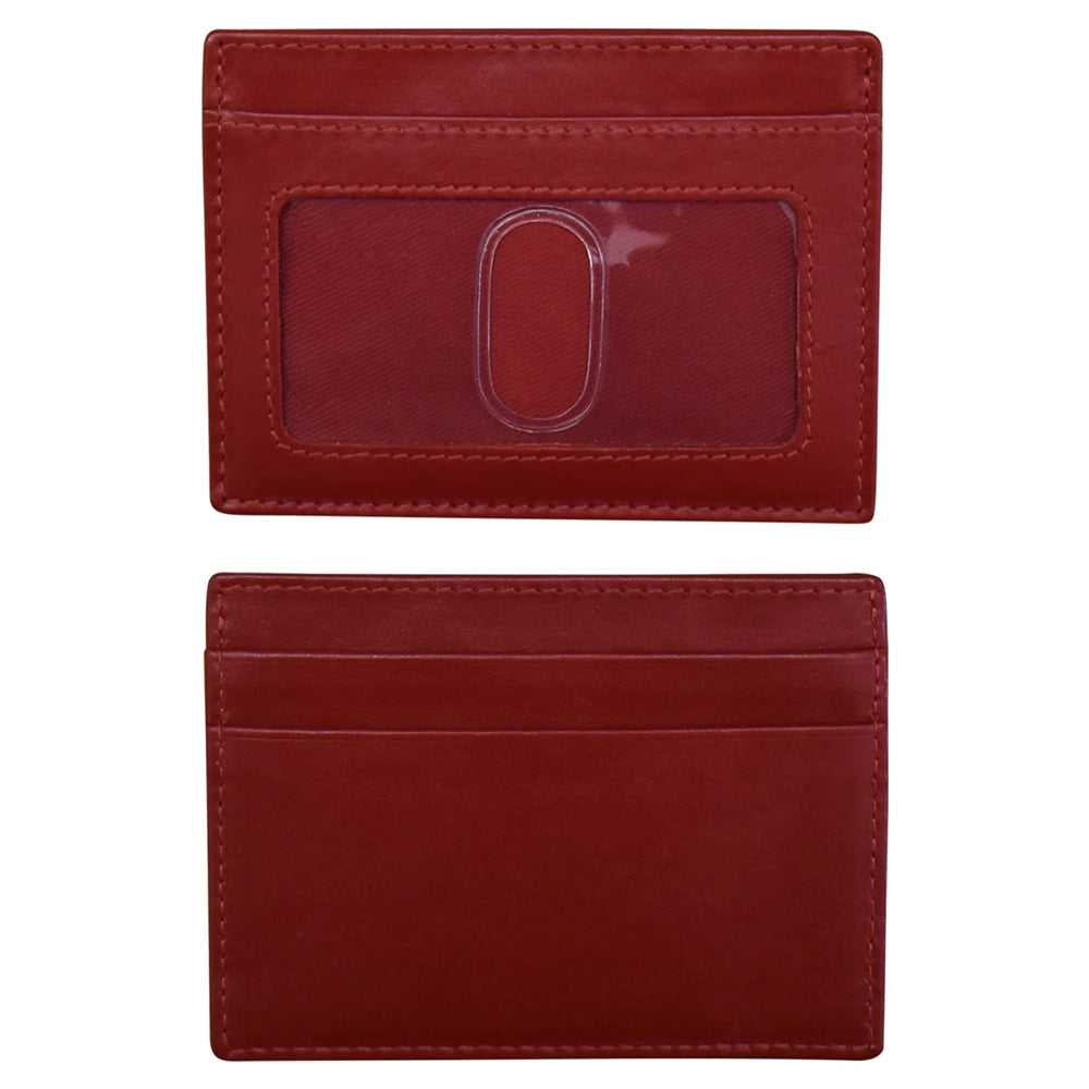 Simple Leather RFID Cardholder