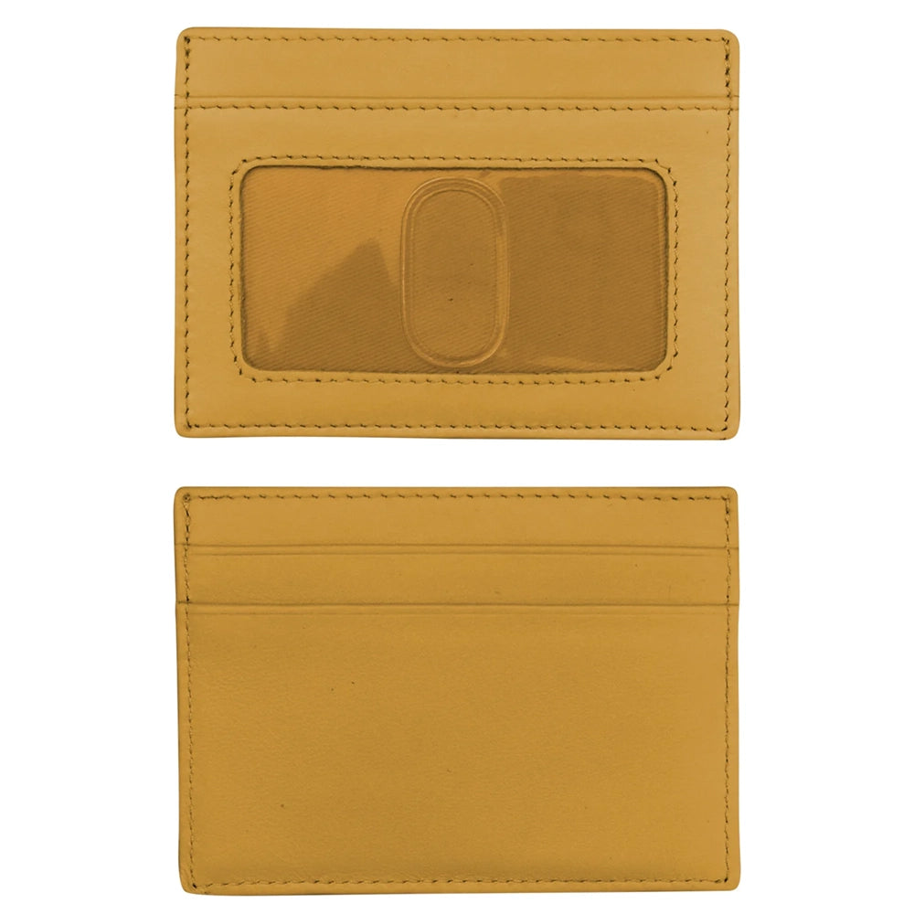 Simple Leather RFID Cardholder