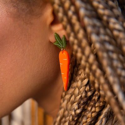 Carrot Earrings