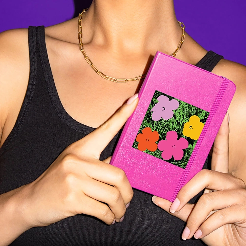 Warhol Flowers Sticker