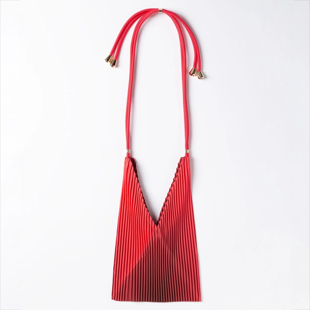 Pleated Baby Bag