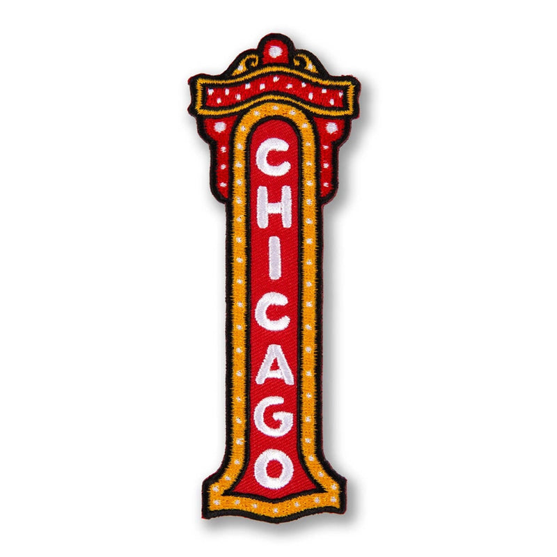 Chicago Theatre Sign Patch