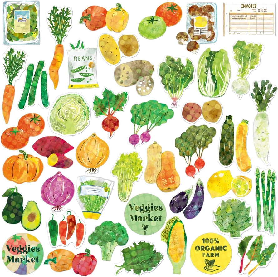 Vegetables Hako Sticker Pack