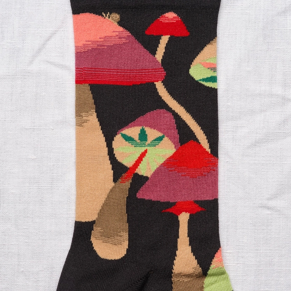 Mushroom Pattern Socks