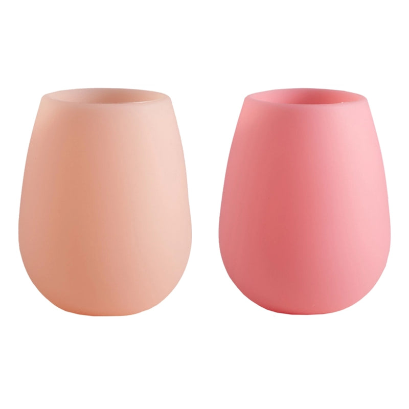 Stemless Unbreakable Tumbler Pair