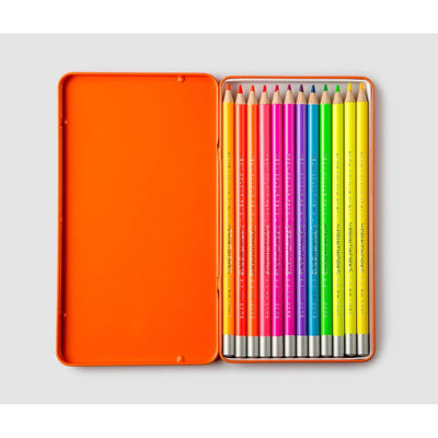Colored Pencils Tin Set
