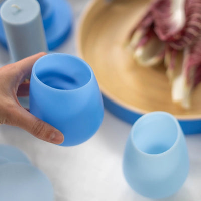 Stemless Unbreakable Tumbler Pair