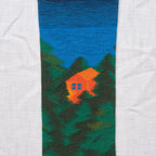 Forest House Pattern Socks