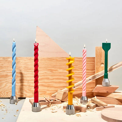 Drill Bit Candle Holder