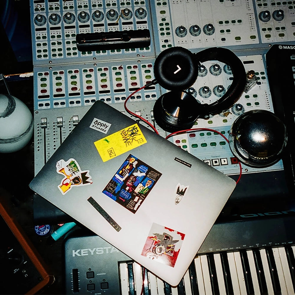 Basquiat Trumpet Sticker