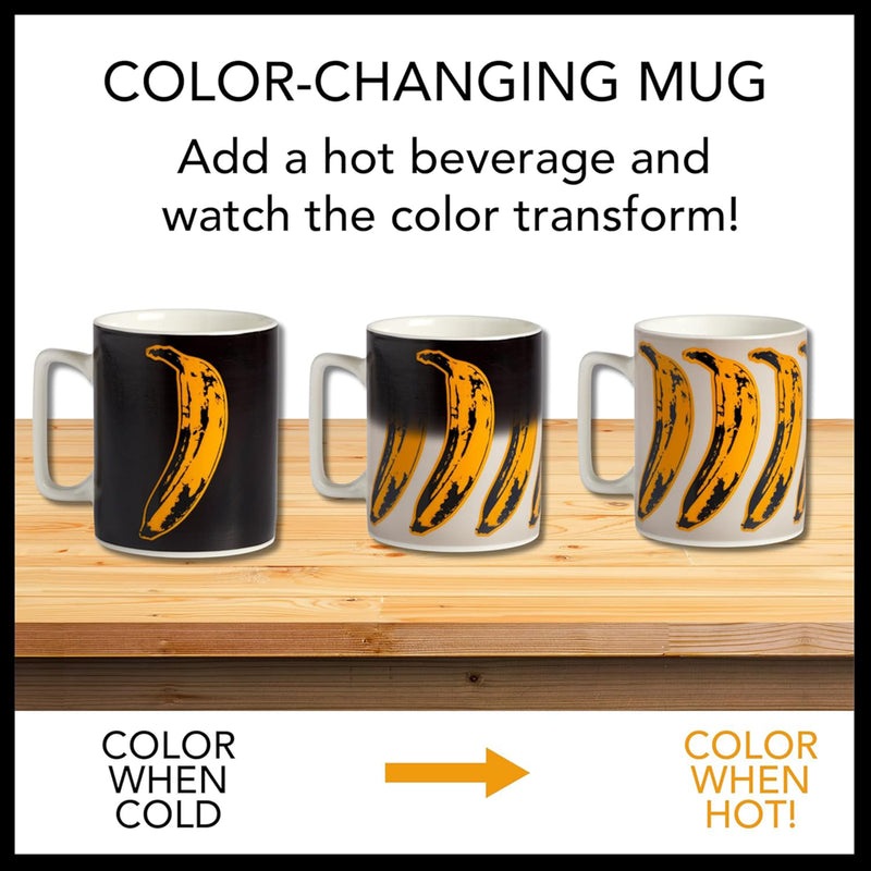 Warhol Banana Color Changing Mug