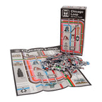 Chicago Loop Map Puzzle - 500 Pieces