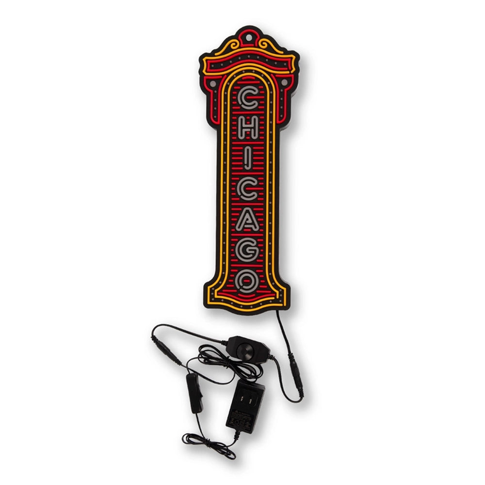 Chicago Theatre Neon Sign