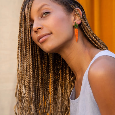 Carrot Earrings