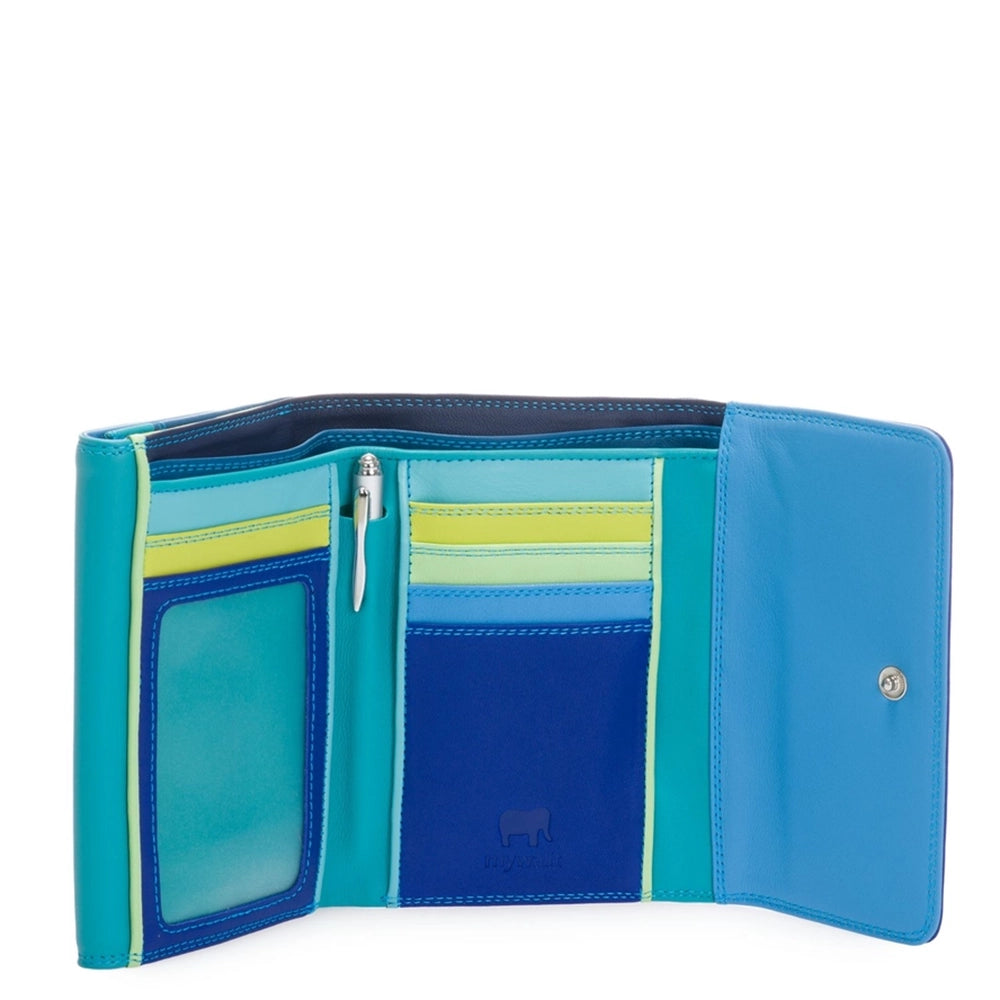 Seascape Double Flap Wallet