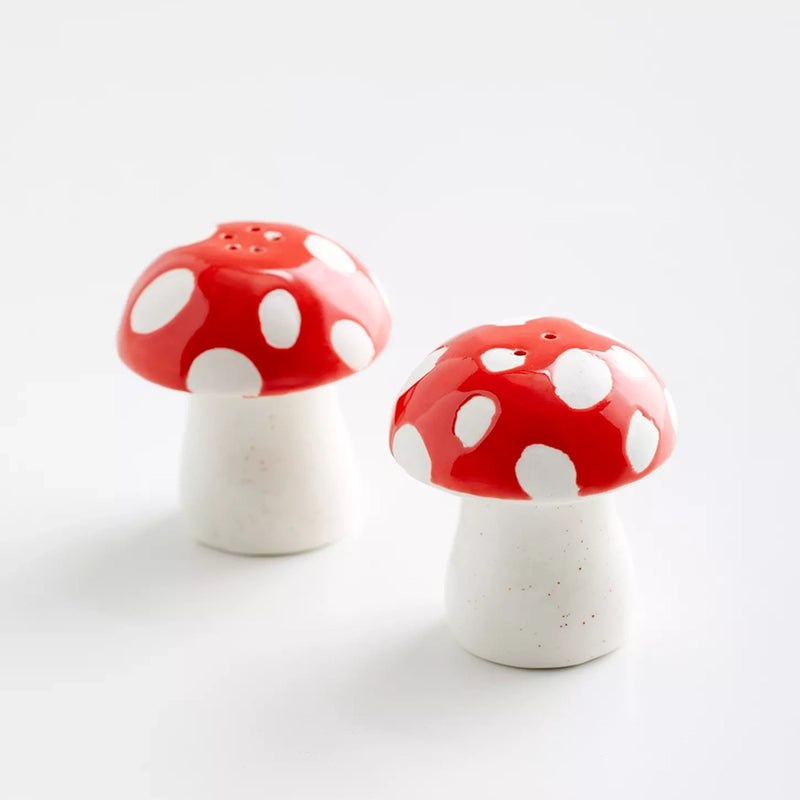 Amanita Mushroom Salt & Pepper Set