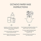 Paper Swan Vase