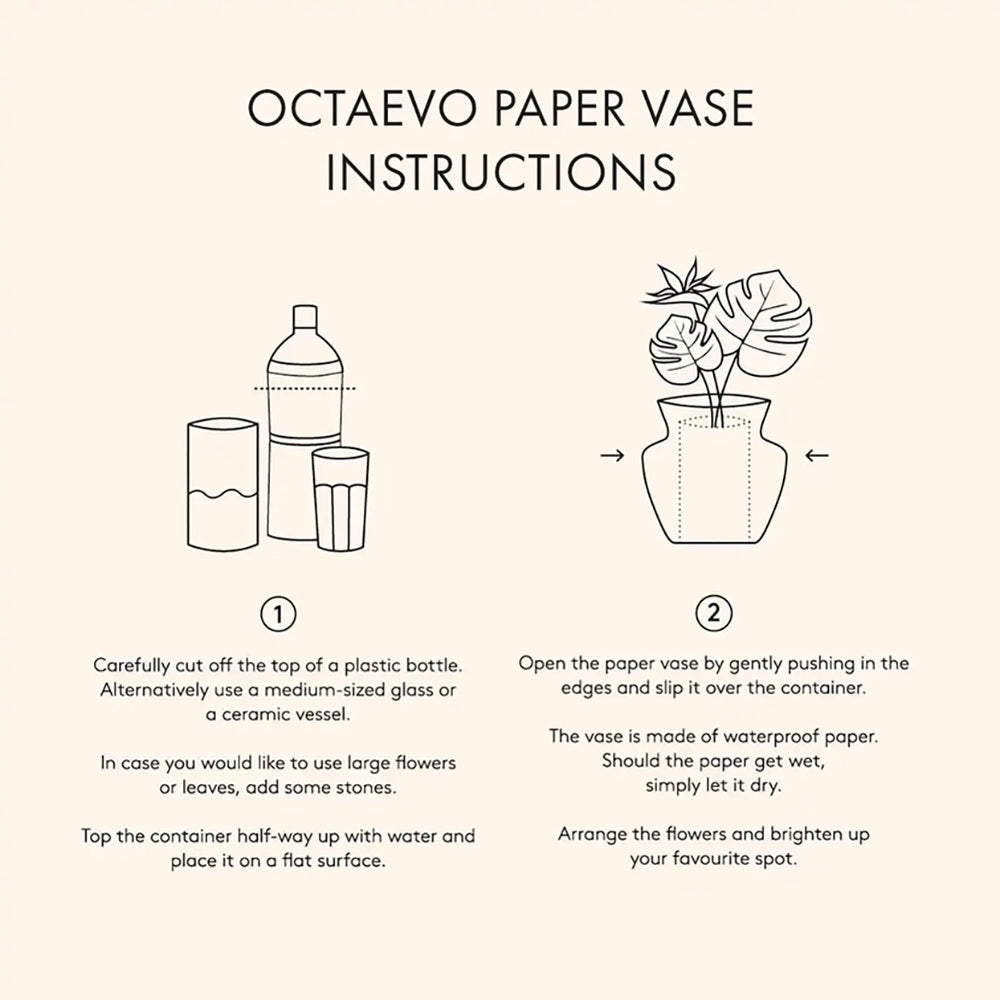 Paper Fish Vase - Mini