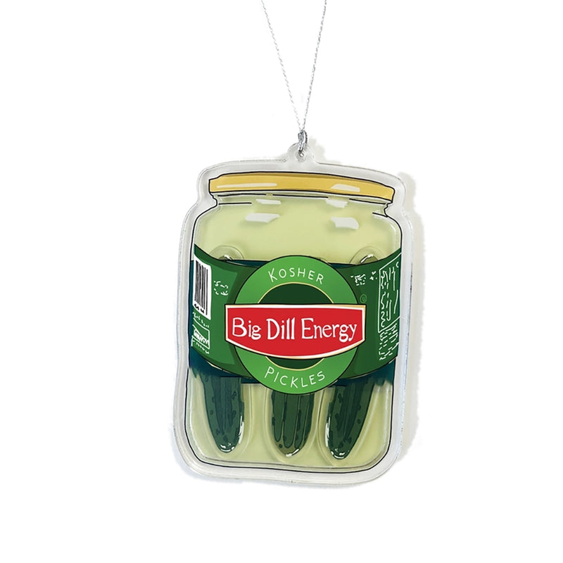 Pickle Jar Shaker Ornament