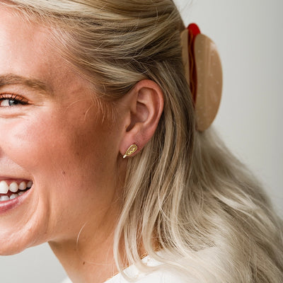 Corn Dog Stud Earrings