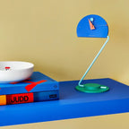Peacock Desk Clock