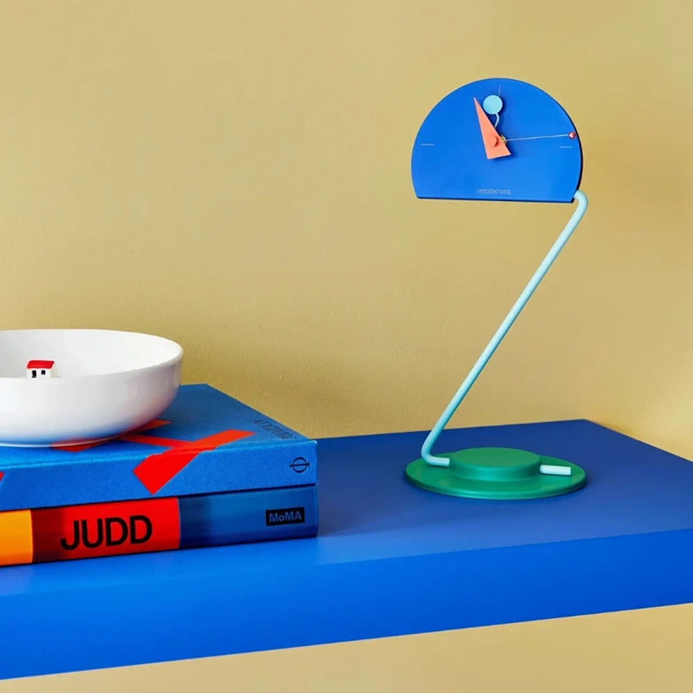 Peacock Desk Clock