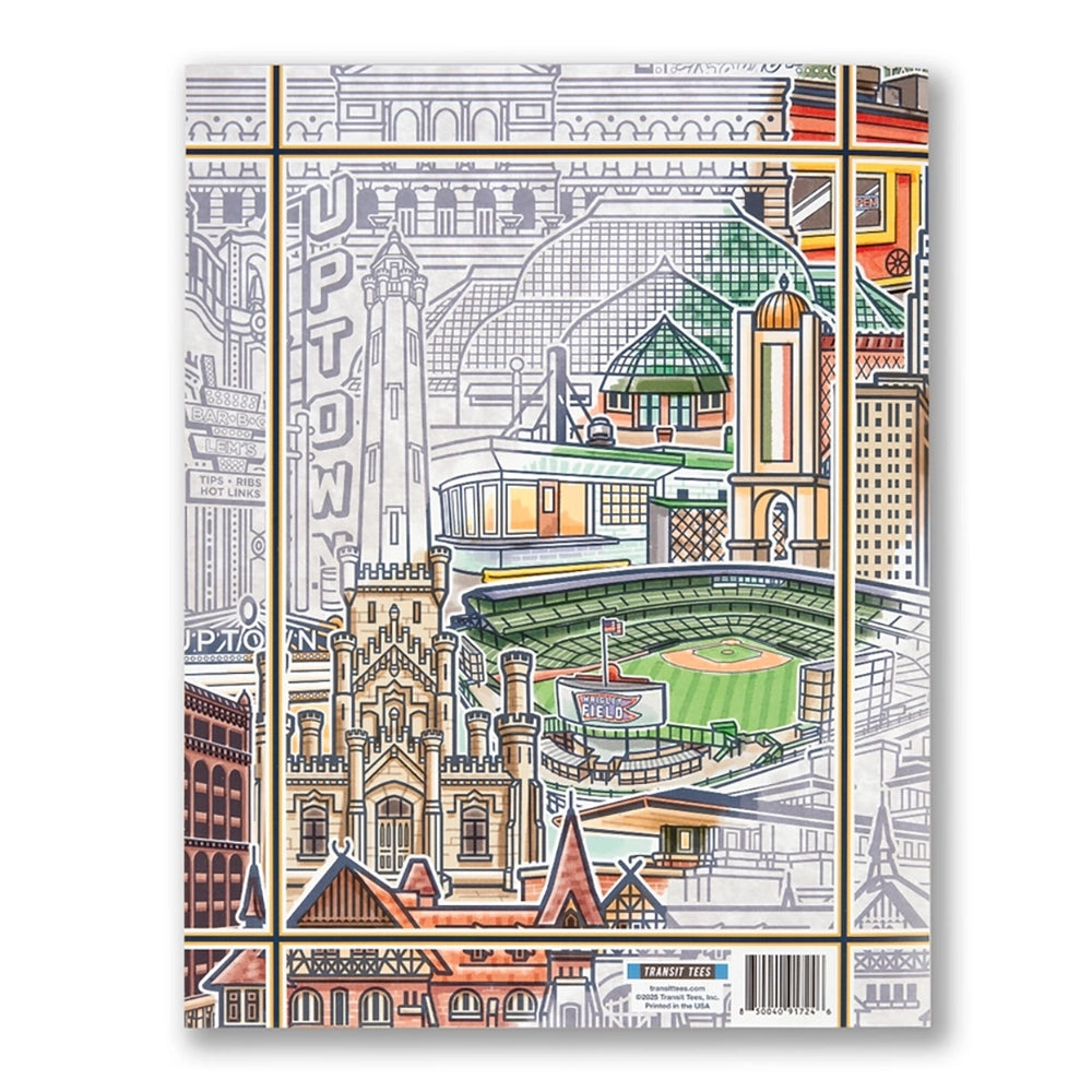 Chicago Architecture Coloring Book