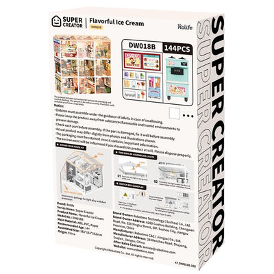 Rolife Miniature House Kit - Ice Cream