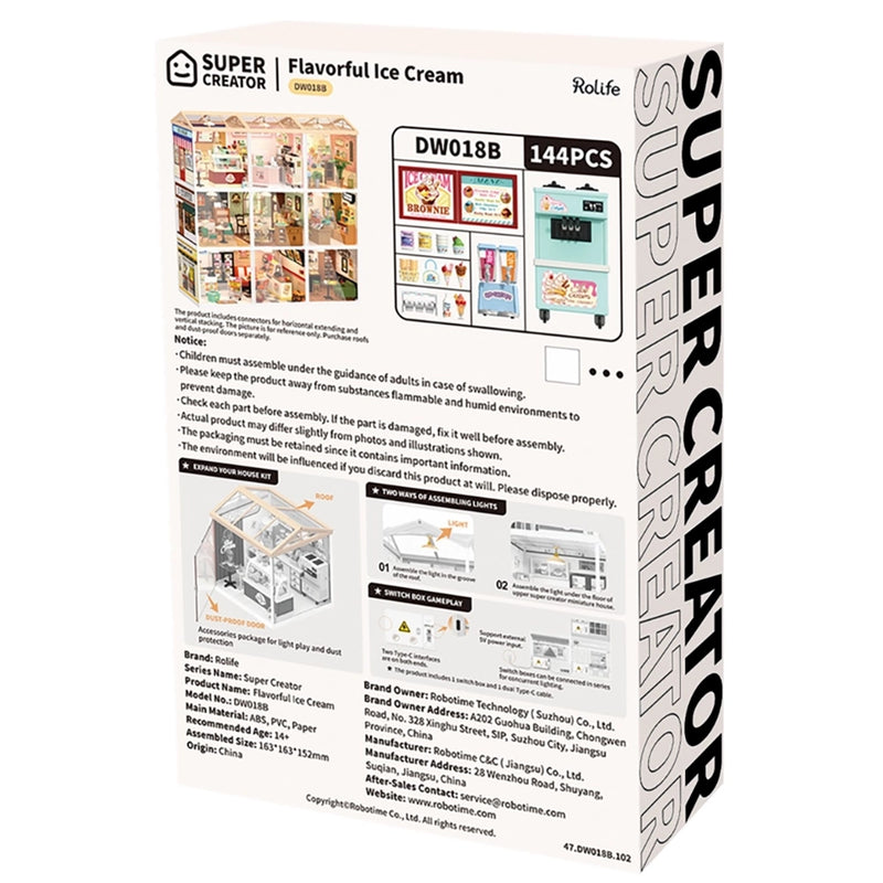 Rolife Miniature House Kit - Ice Cream