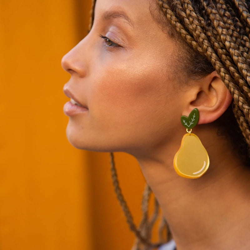 Pear Earrings