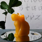 Kisa Cat Skeleton Candle