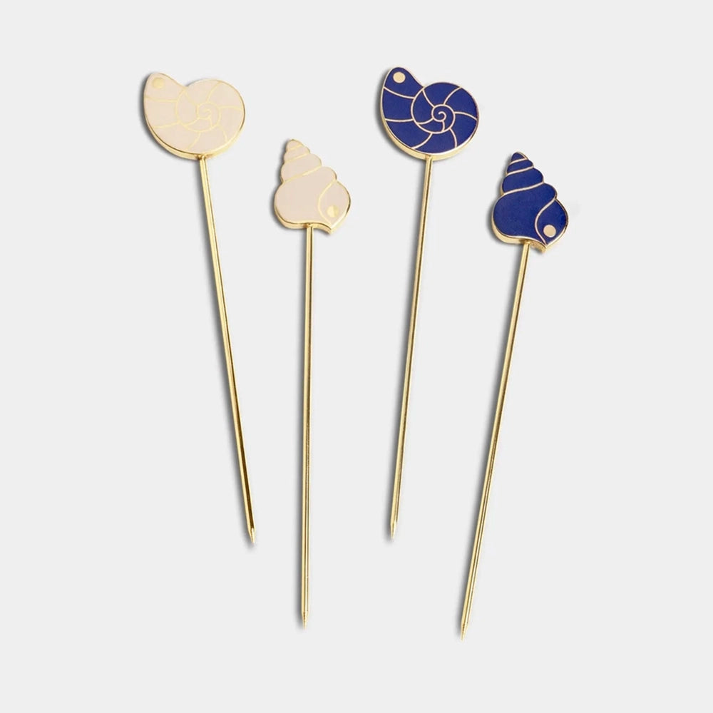 Pearl Shell Cocktail Picks