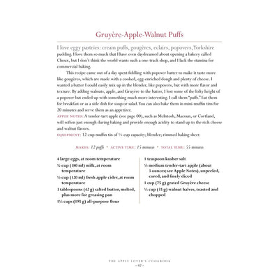 The Apple Lover's Cookbook