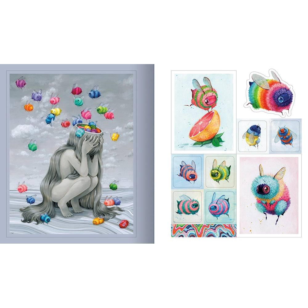 Pop Manga Stickerology: A Surreal Safari of 250+ Cute and Quirky Stickers