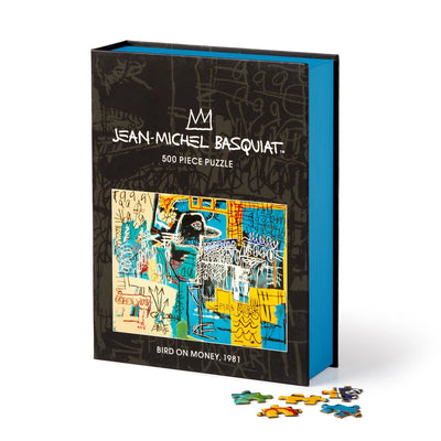 Basquiat Bird on Money Book Puzzle