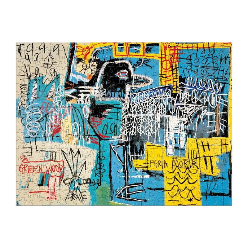 Basquiat Bird on Money Book Puzzle