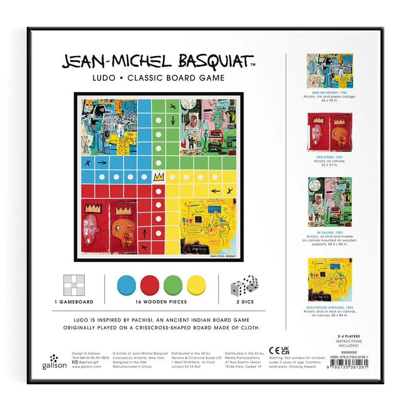 Basquiat Ludo Board Game