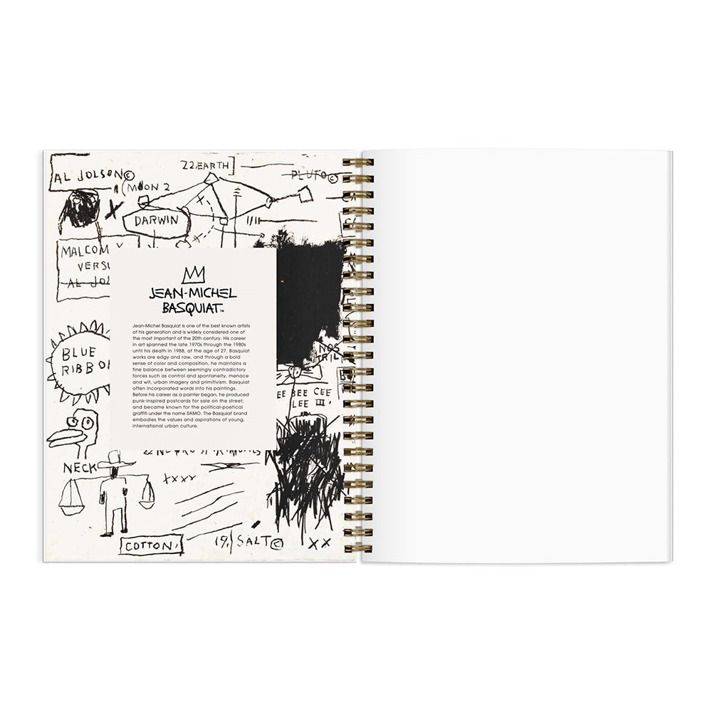 Jean-Michel Basquiat Inspirational Sketchbook