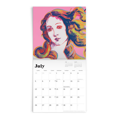 Warhol Classic 2026 Wall Calendar